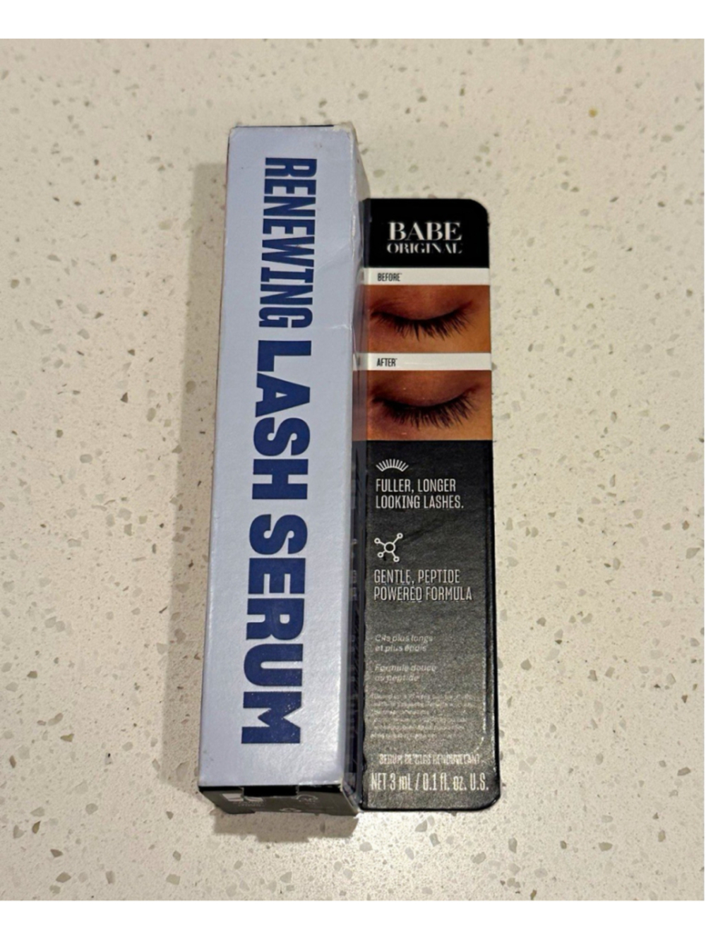 Babe Original Renewing Lash Serum 3 mL Clear Peptide Powered Formula